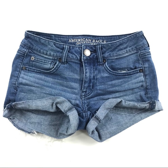 American Eagle Outfitters Pants - American Eagle Shortie Shorts Sz 2 Distressed